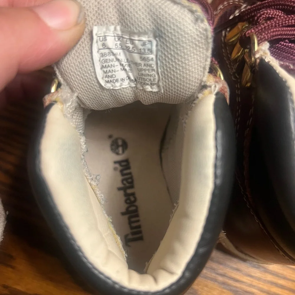 Timberland 5c boots WORN ONCE‎